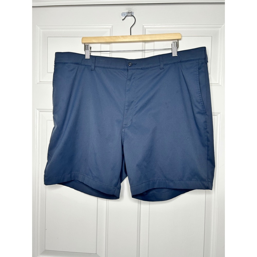 Ben Hogan Golf Shorts Mens 46 Navy Performance Flat Front Stretch